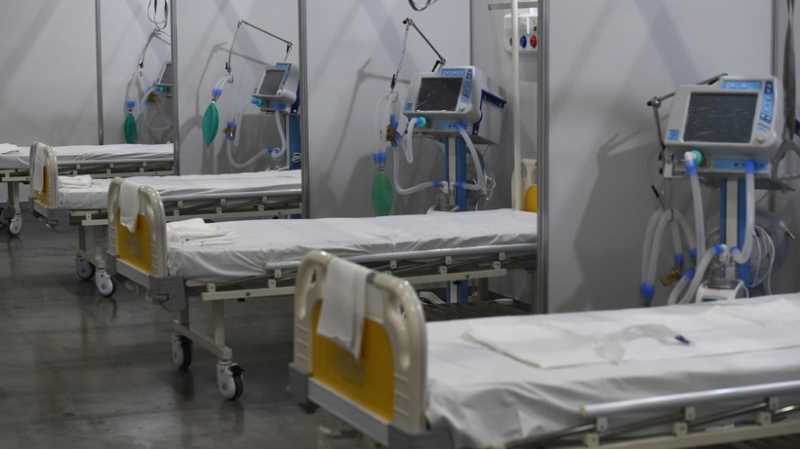 Госпиталь для пациентов с коронавирусом в «Крокус Экспо» начинает работу