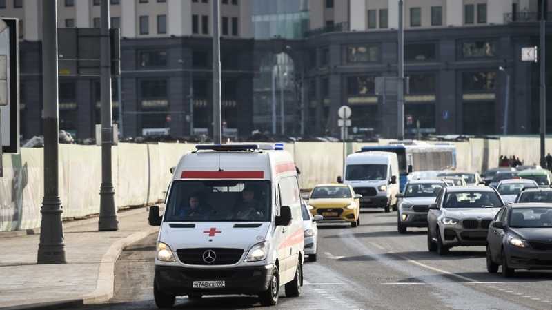 Четыре автомобиля столкнулись на 59‑м километре МКАД в столице