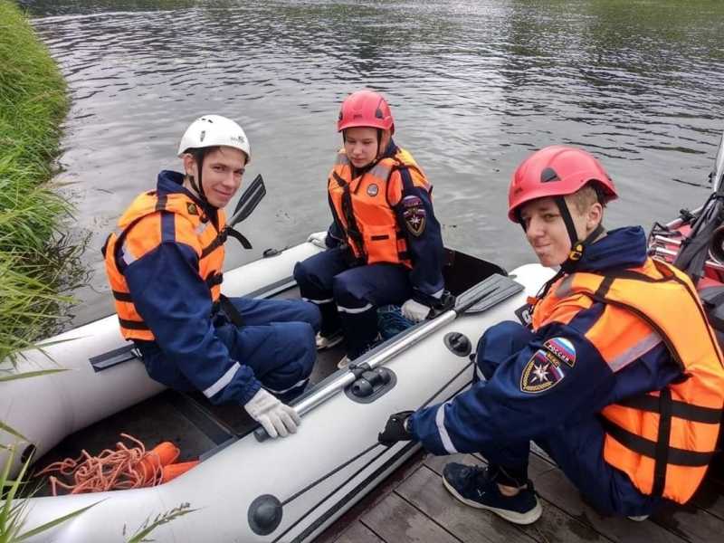 Студенты-спасатели из Дмитровского техникума приняли участие в тренировочном сборе
