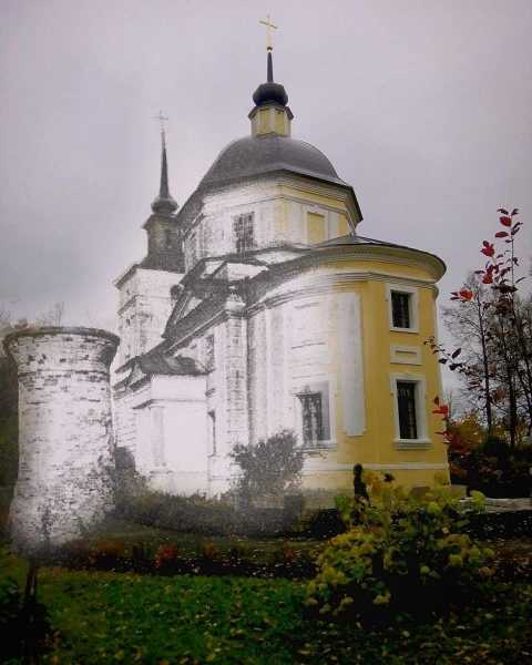 Храм Николая Чудотворца в селе Подъячево