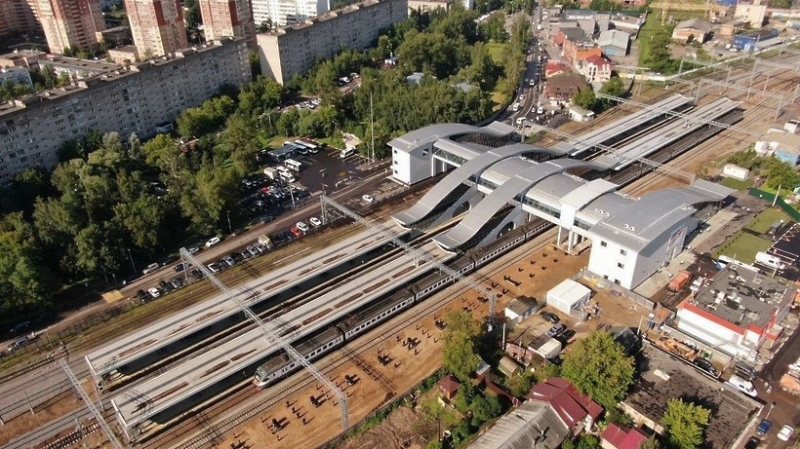 В Москве за год реконструировали три станции МЦД‑2