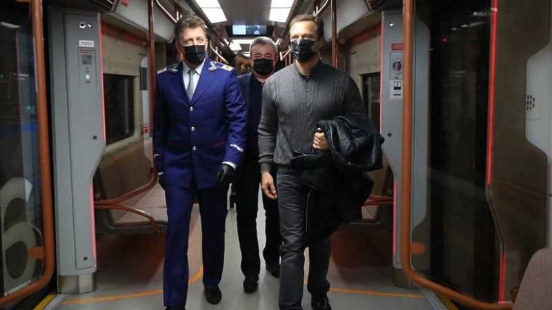 45‑й поезд нового поколения «Москва‑2020» поступил в столичное метро