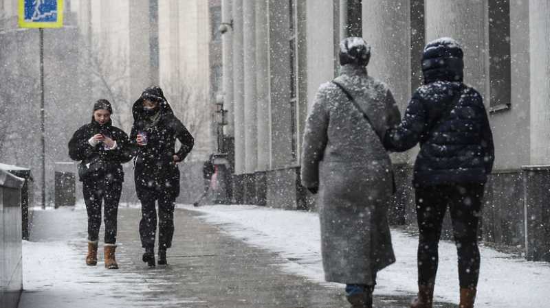 Минувшая ночь стала самой холодной в Московском регионе с начала зимы