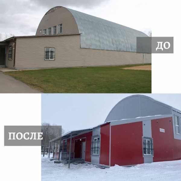 В физкультурно-оздоровительном комплексе села Рогачево завершился капитальный ремонт.