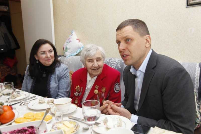 Мария Тимофеевна Барсученко отметила 100-летний юбилей