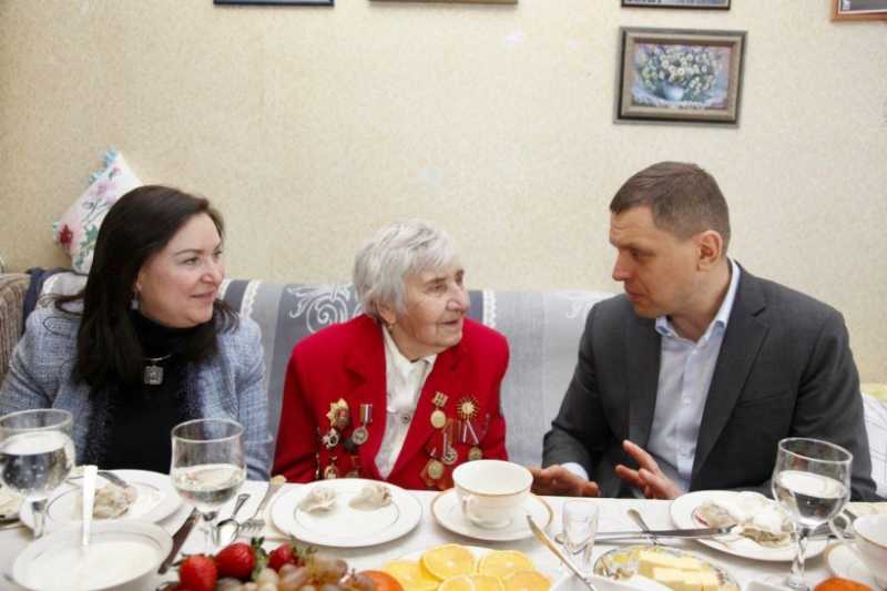 Мария Тимофеевна Барсученко отметила 100-летний юбилей