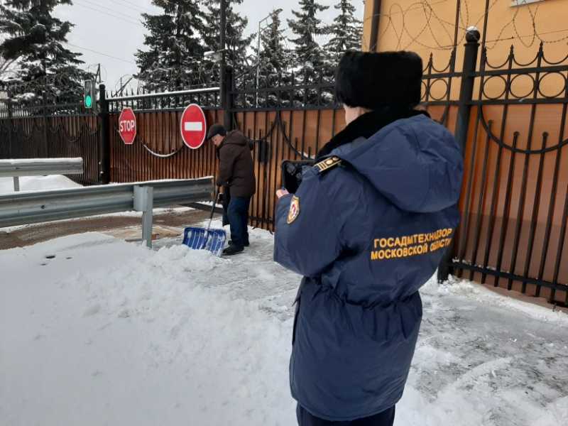 По предписаниям Госадмтехнадзора устранено 25 нарушений хода зимней уборки в Дмитровском городском округе