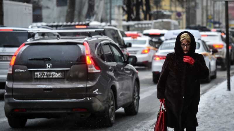 Пробки на дорогах Москвы составили 7 баллов