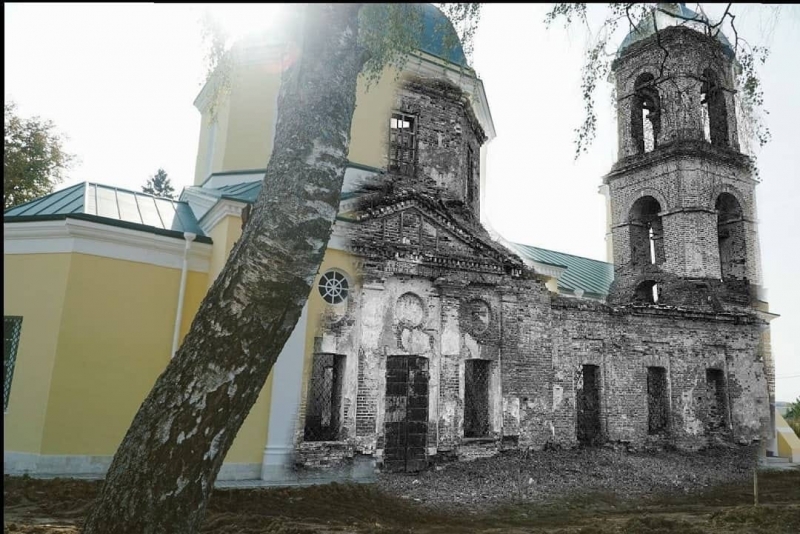 Церковь Рождества Пресвятой Богородицы в селе Якоть.